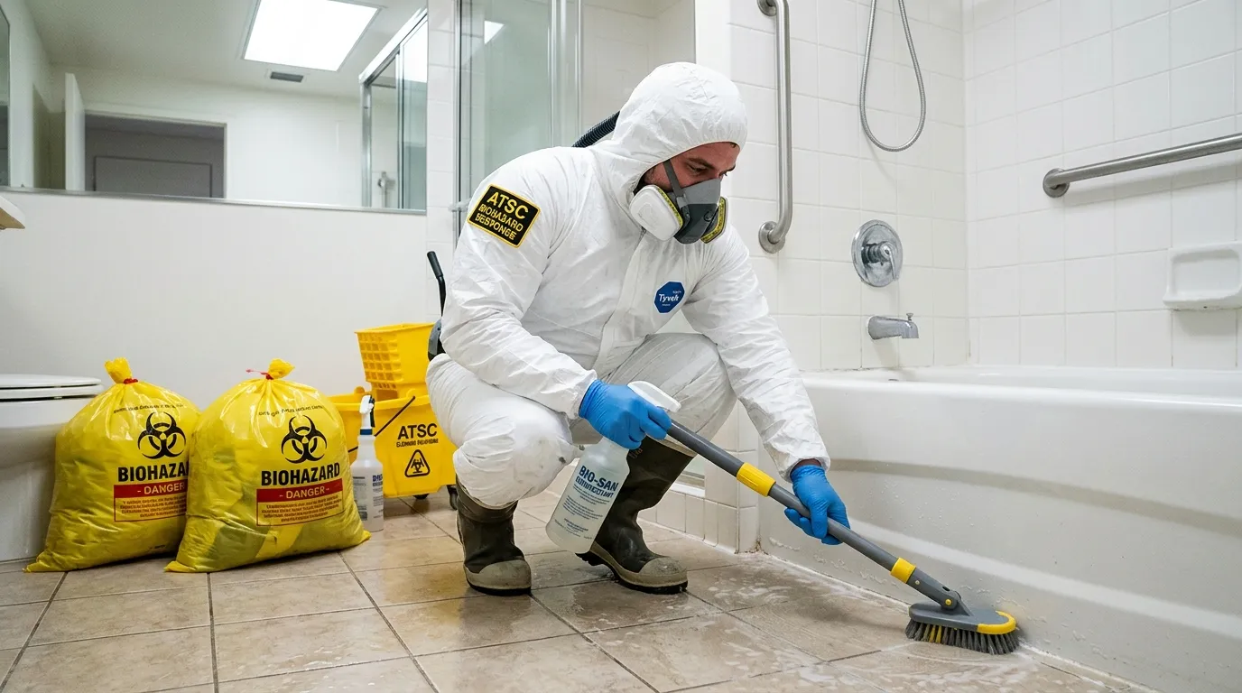 Decontamination equipment deployed for Blood Cleanup in Chicopee